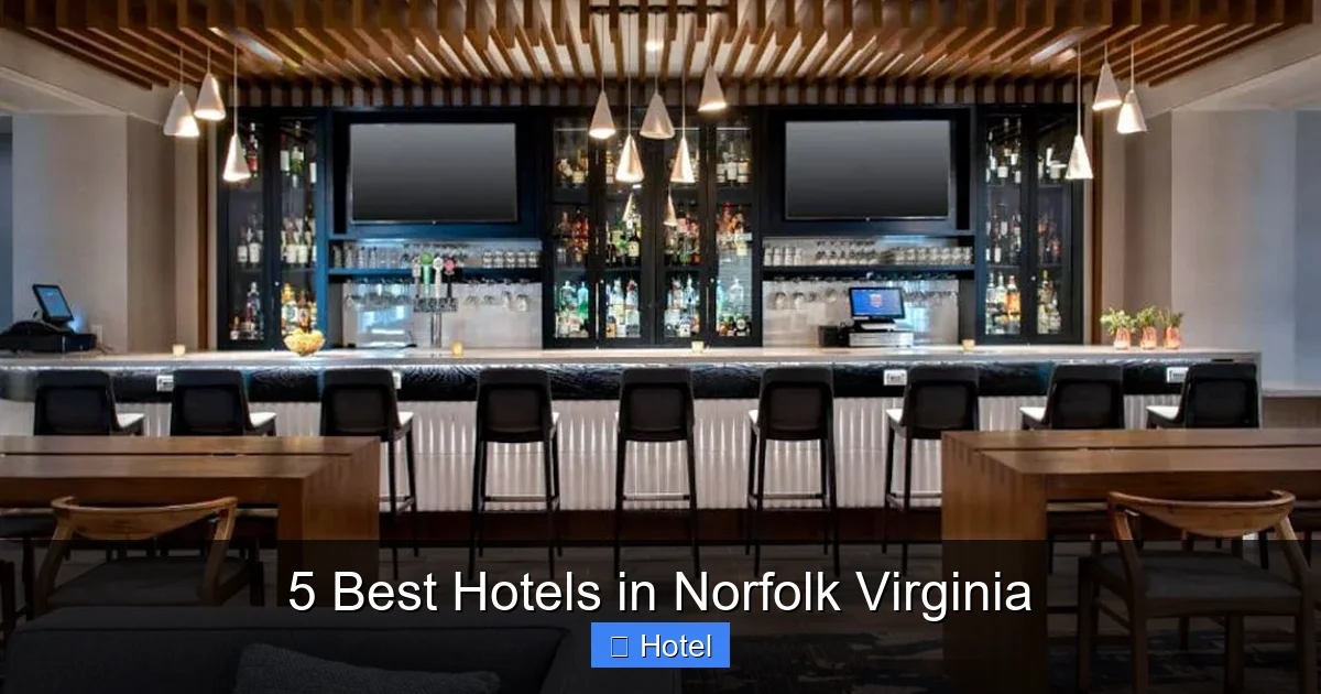 5 Best Hotels in Norfolk Virginia