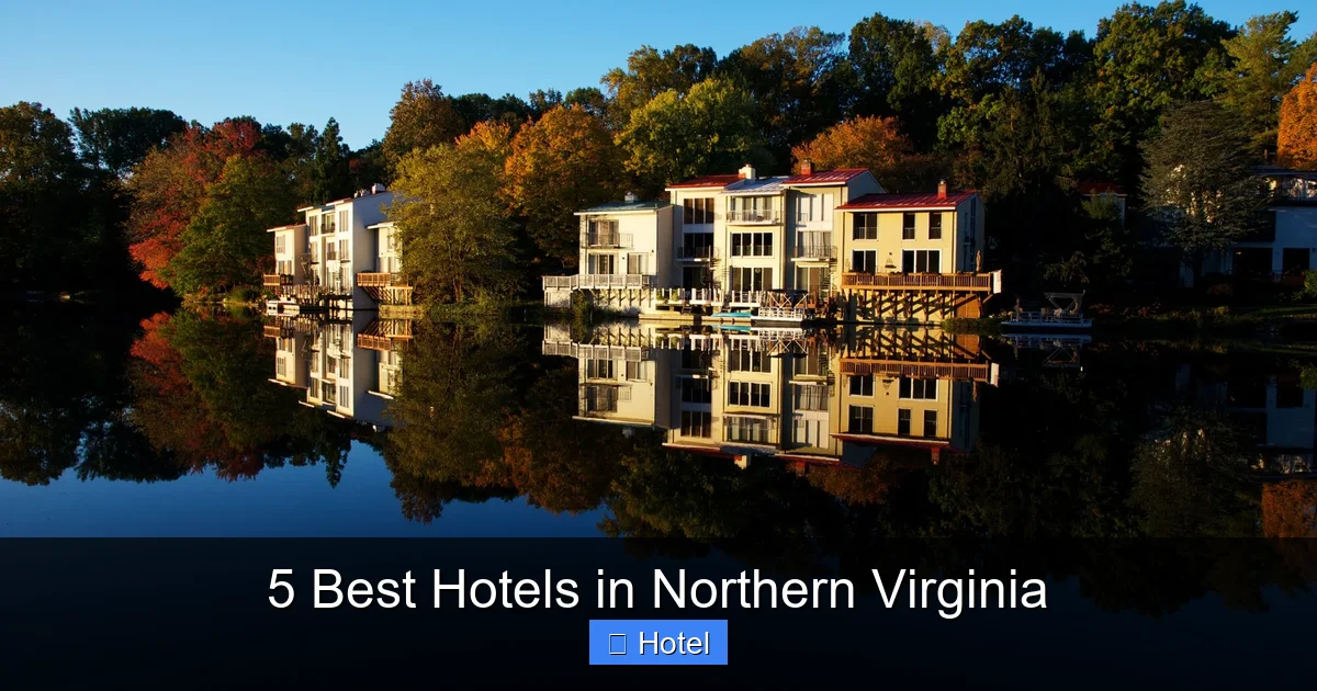 5 Best Hotels in Northern Virginia