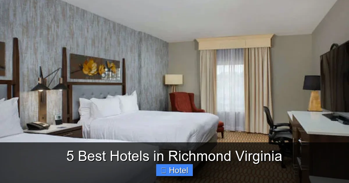 5 Best Hotels in Richmond Virginia