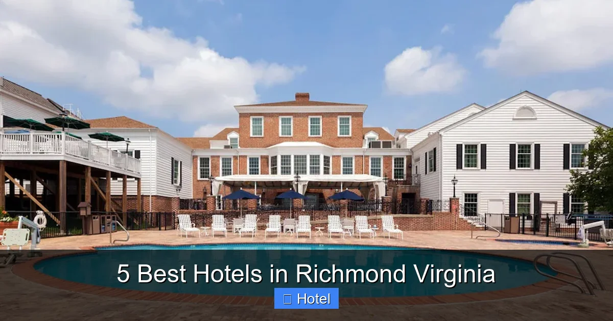 5 Best Hotels in Richmond Virginia