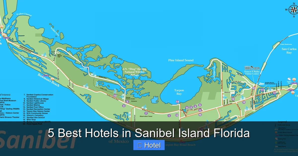 5 Best Hotels in Sanibel Island Florida