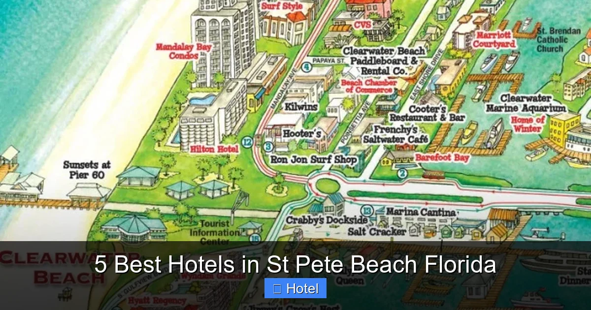 5 Best Hotels in St Pete Beach Florida