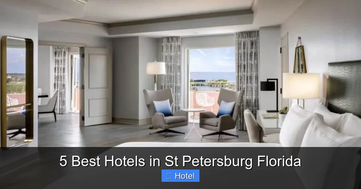 5 Best Hotels in St Petersburg Florida
