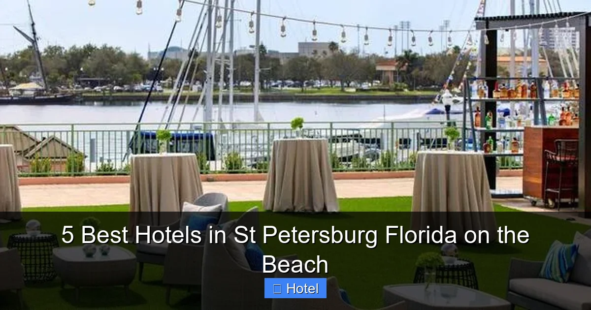 5 Best Hotels in St Petersburg Florida on the Beach