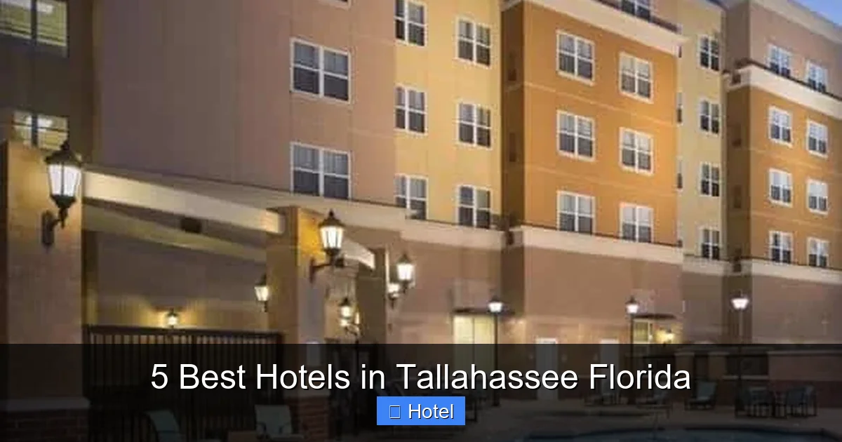 5 Best Hotels in Tallahassee Florida