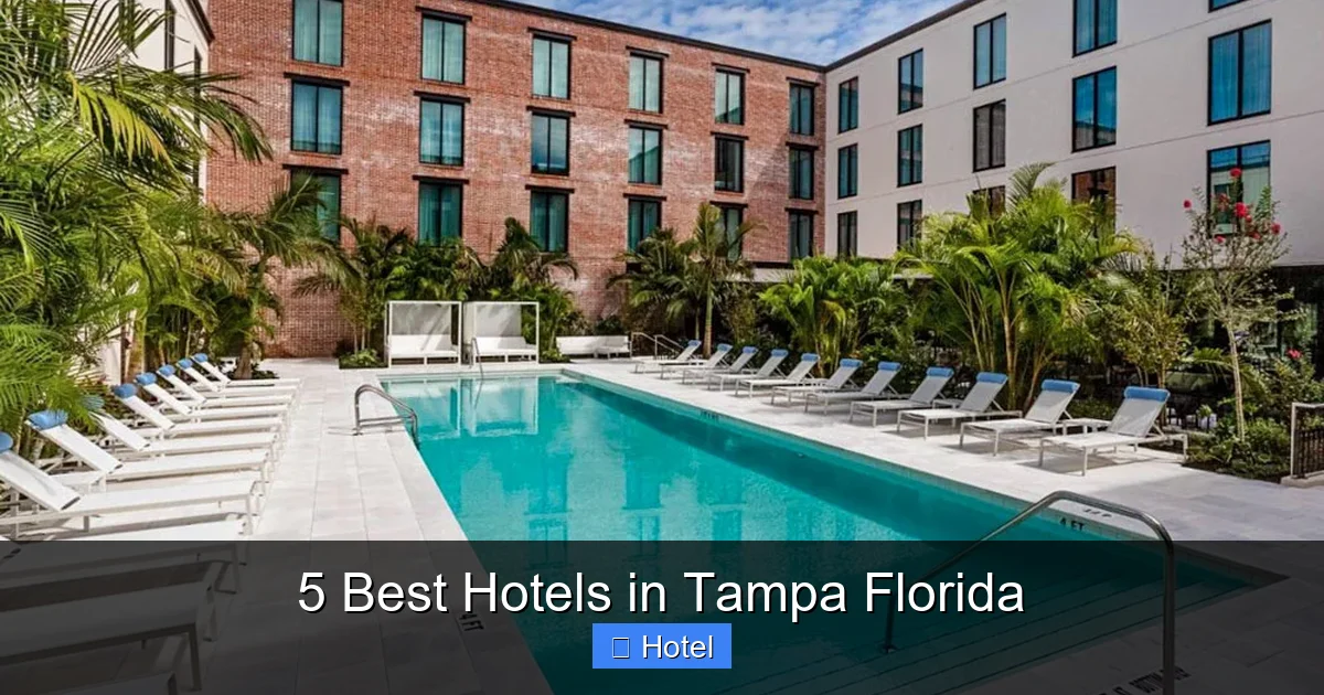 5 Best Hotels in Tampa Florida