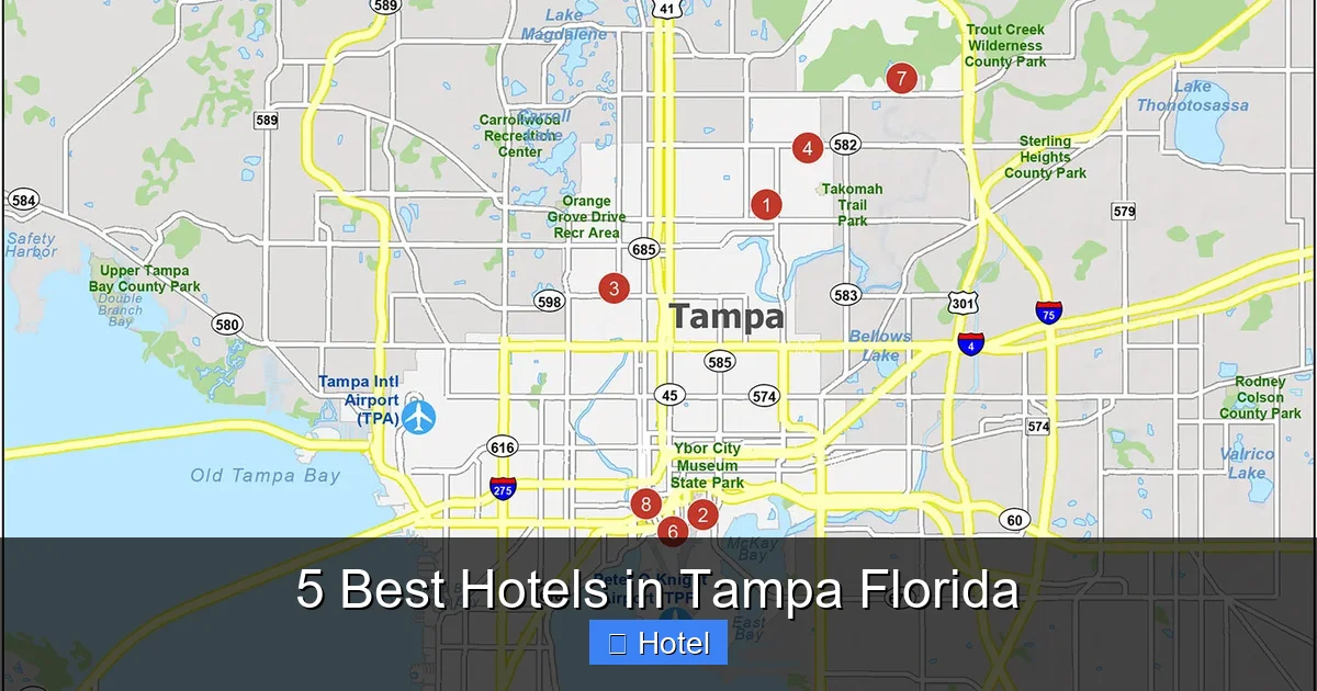 5 Best Hotels in Tampa Florida