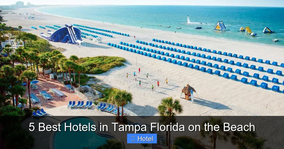 5 Best Hotels in Tampa Florida on the Beach