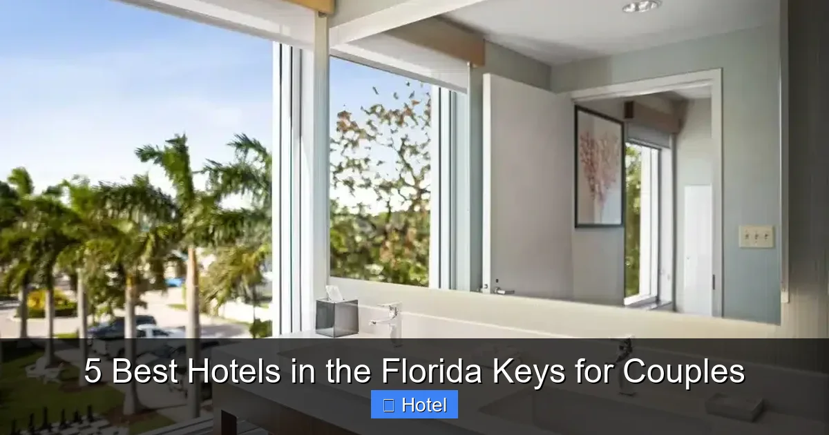 5 Best Hotels in the Florida Keys for Couples