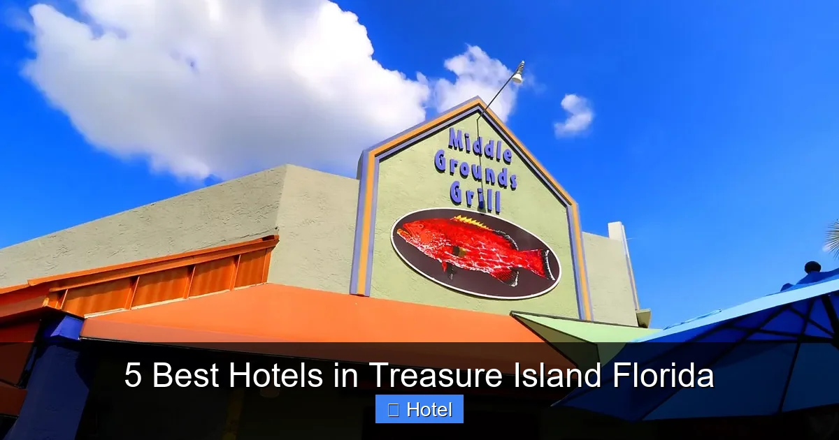 5 Best Hotels in Treasure Island Florida