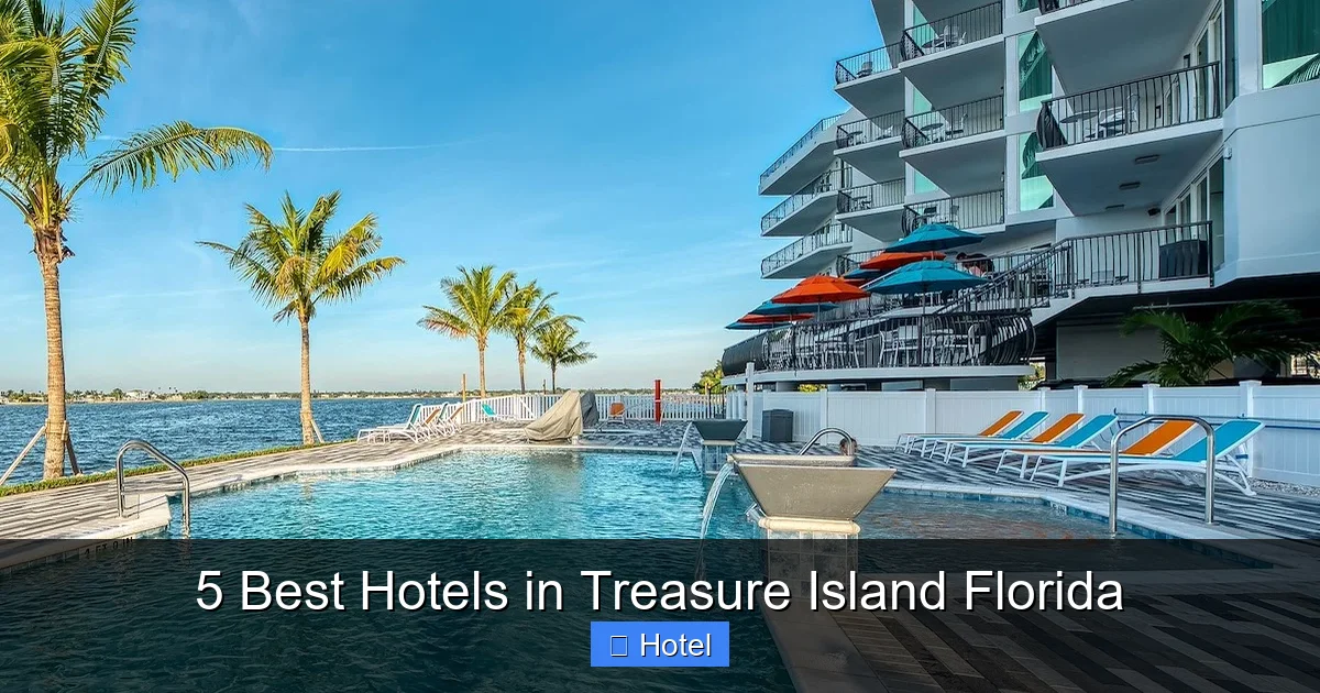 5 Best Hotels in Treasure Island Florida