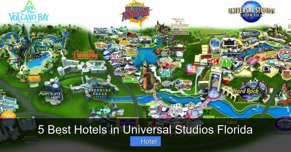 5 Best Hotels in Universal Studios Florida