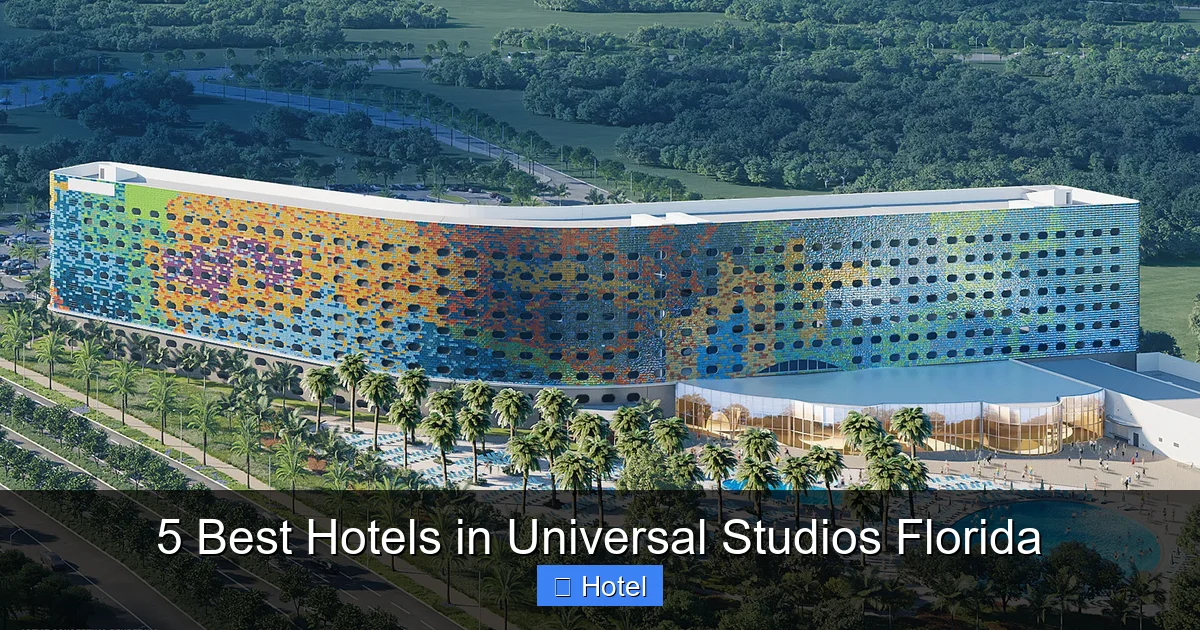 5 Best Hotels in Universal Studios Florida