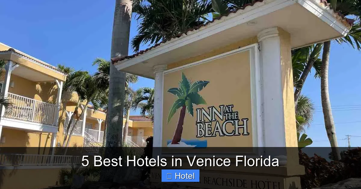 5 Best Hotels in Venice Florida