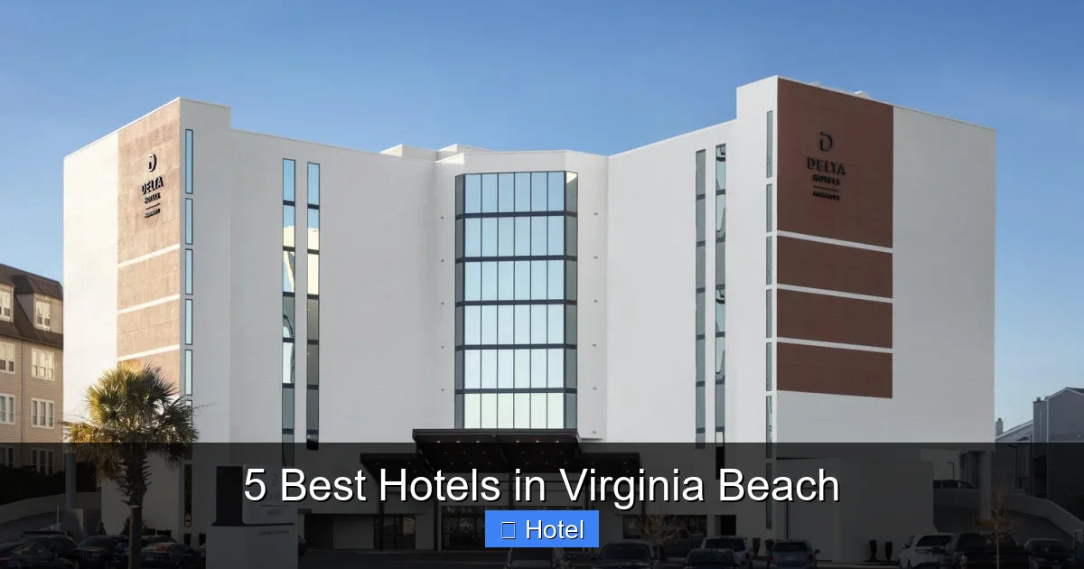5 Best Hotels in Virginia Beach