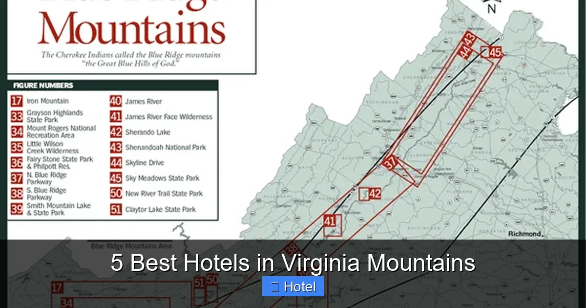 5 Best Hotels in Virginia Mountains
