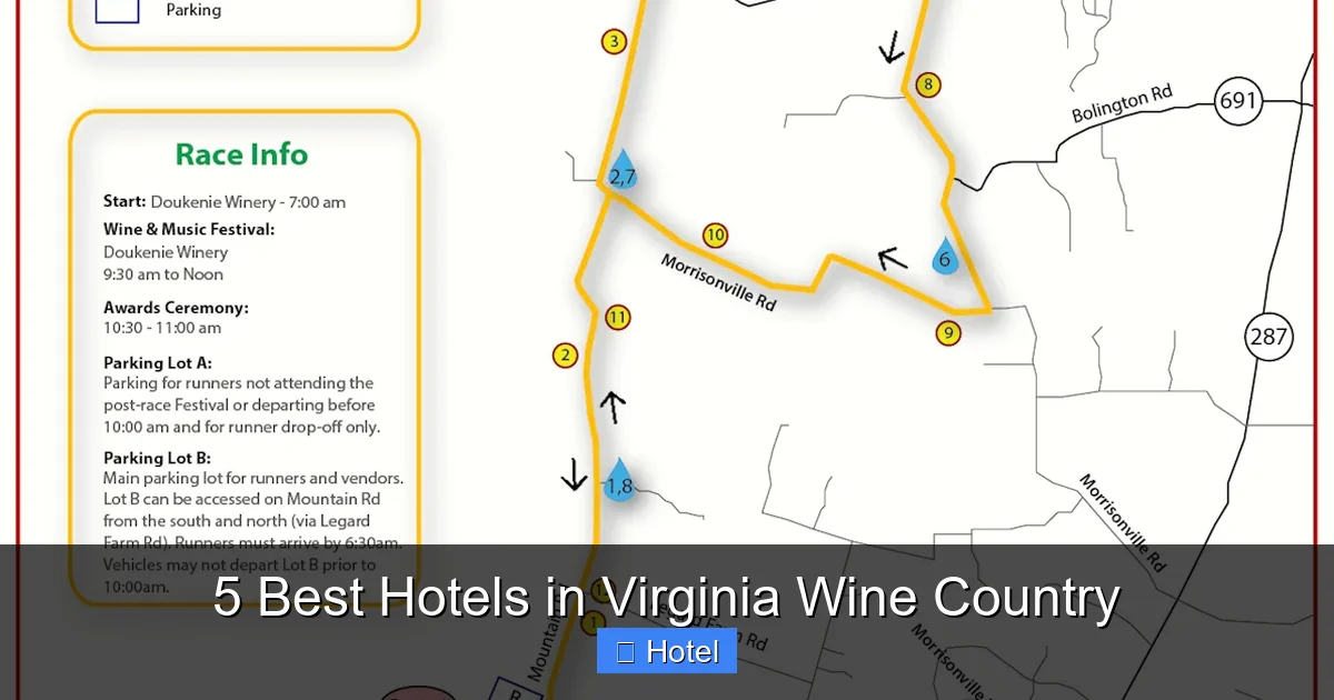 5 Best Hotels in Virginia Wine Country