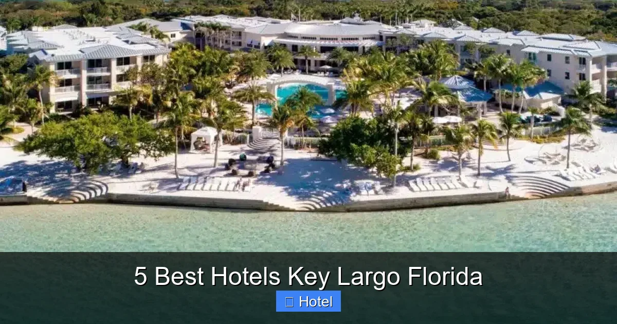 5 Best Hotels Key Largo Florida