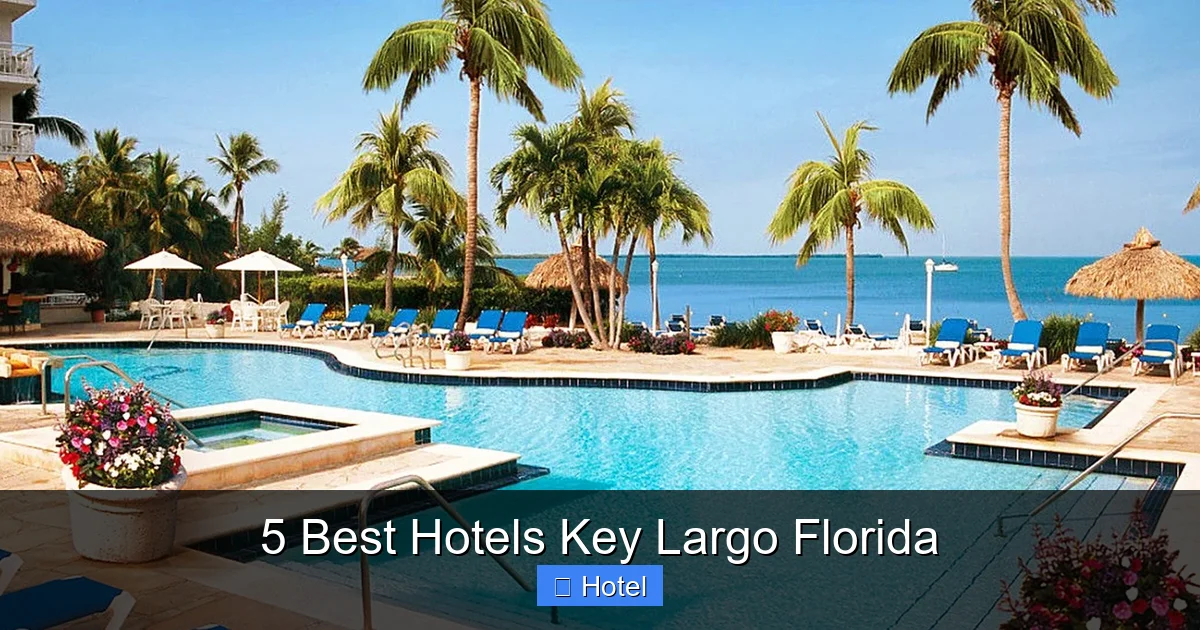 5 Best Hotels Key Largo Florida