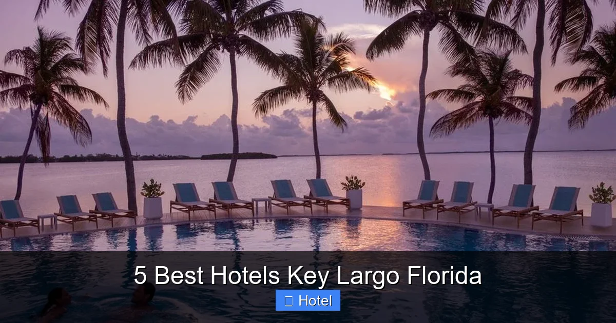 5 Best Hotels Key Largo Florida