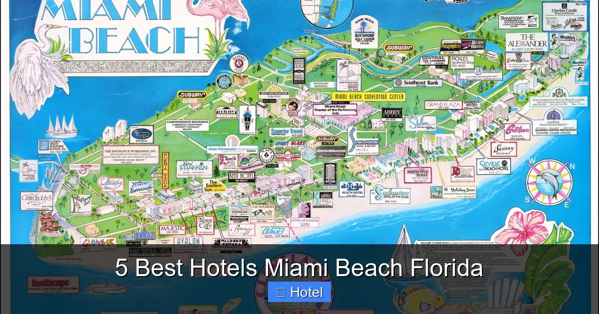 5 Best Hotels Miami Beach Florida
