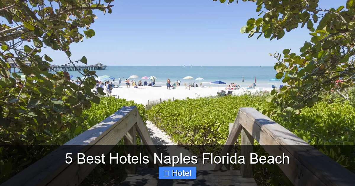 5 Best Hotels Naples Florida Beach