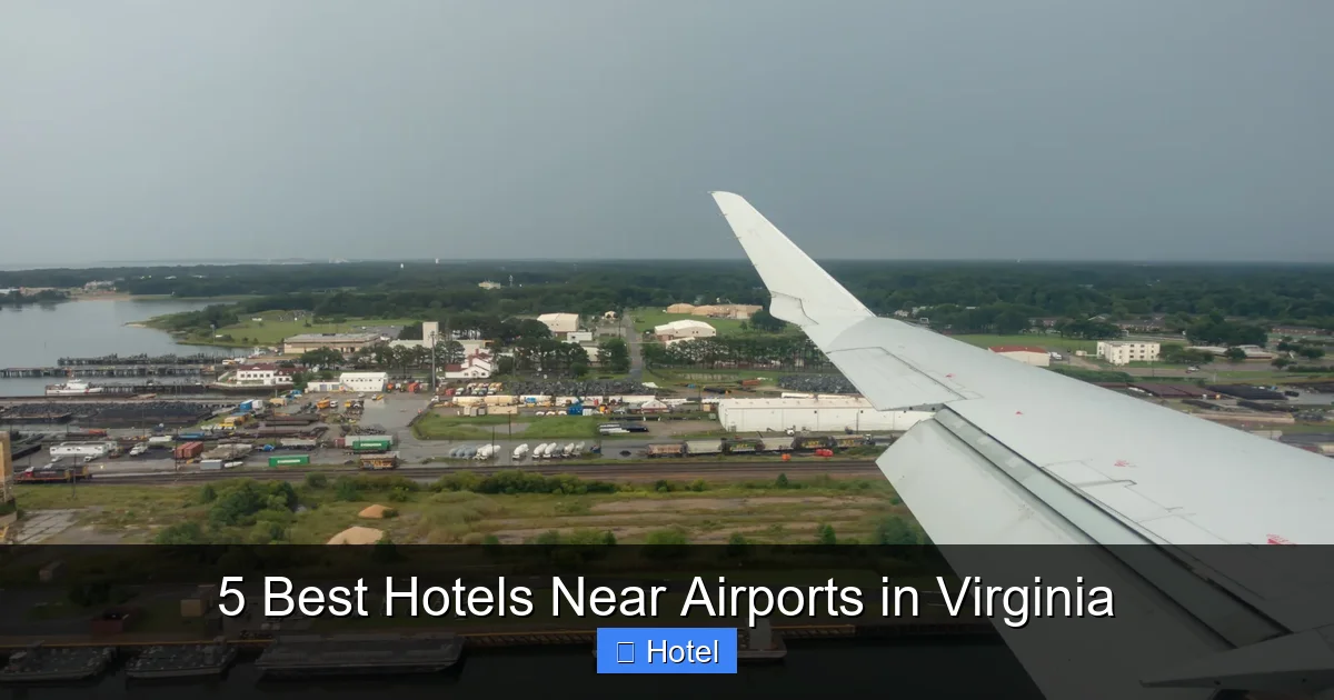 5 Best Hotels Near Airports in Virginia