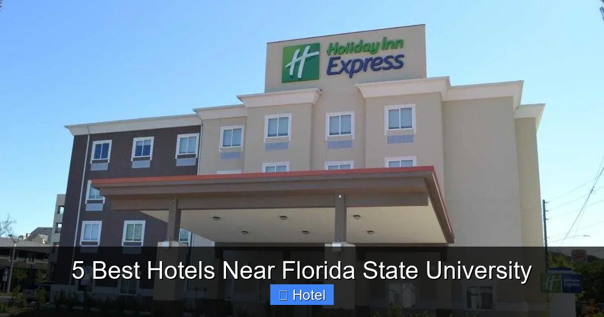5 Best Hotels Near Florida State University