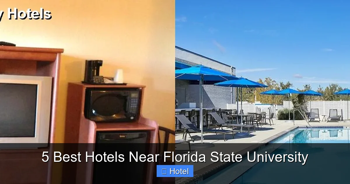 5 Best Hotels Near Florida State University