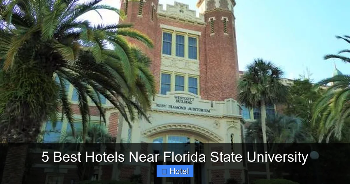 5 Best Hotels Near Florida State University