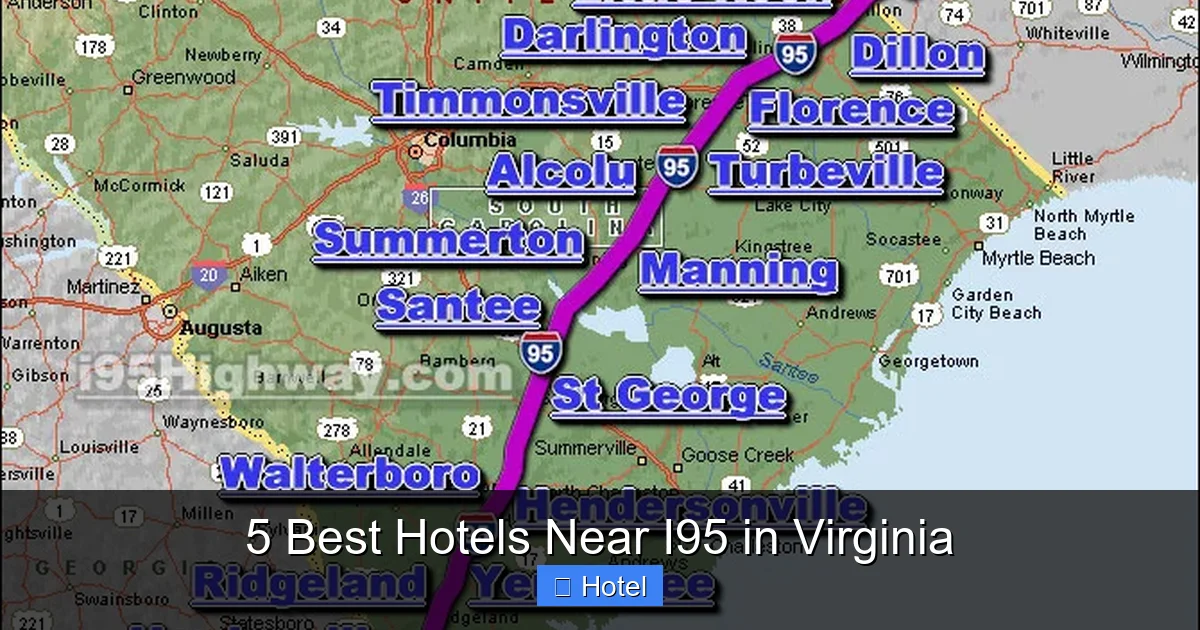 5 Best Hotels Near I95 in Virginia