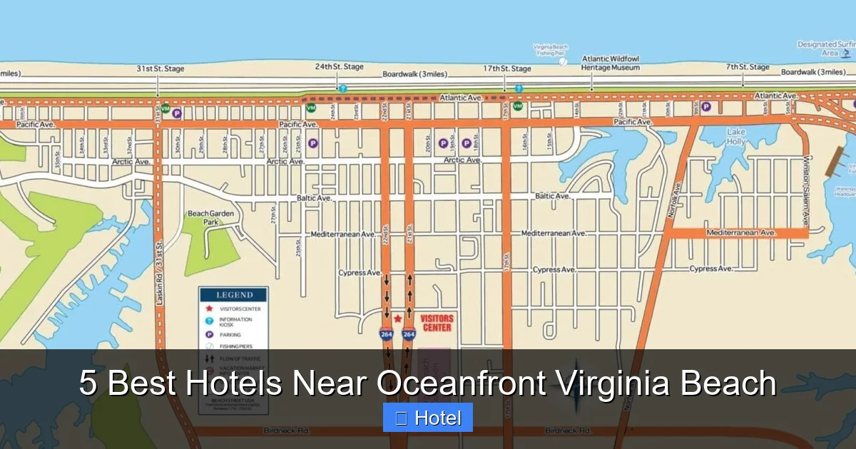 5 Best Hotels Near Oceanfront Virginia Beach