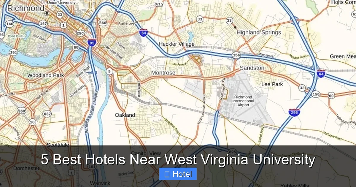 5 Best Hotels Near West Virginia University