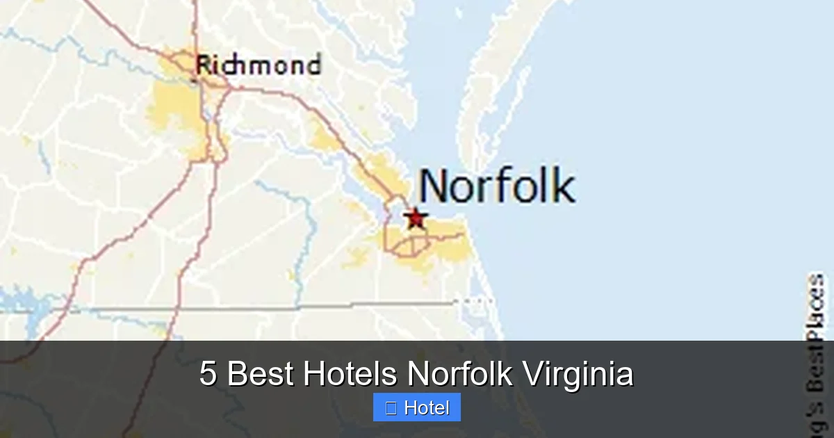 5 Best Hotels Norfolk Virginia