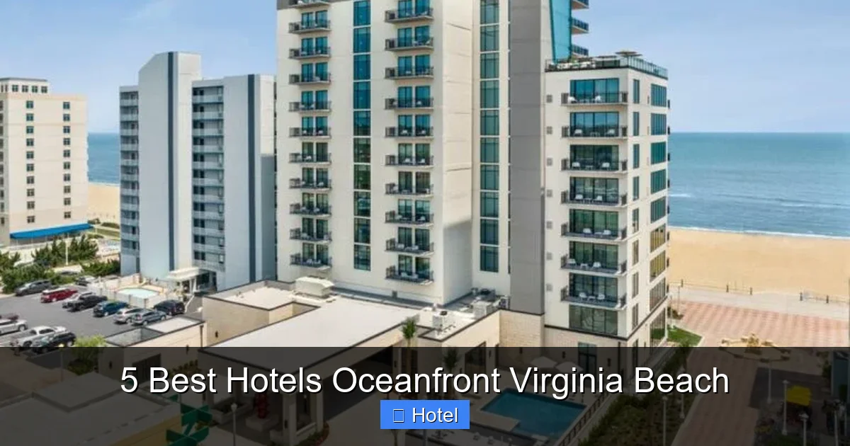 5 Best Hotels Oceanfront Virginia Beach
