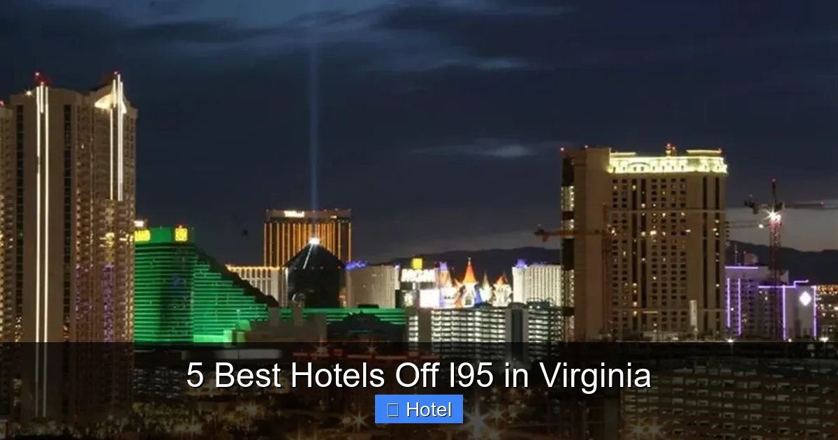 5 Best Hotels Off I95 in Virginia