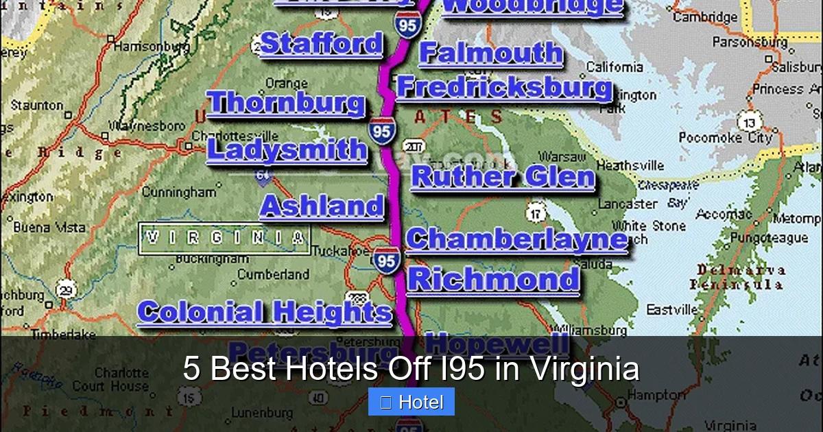 5 Best Hotels Off I95 in Virginia