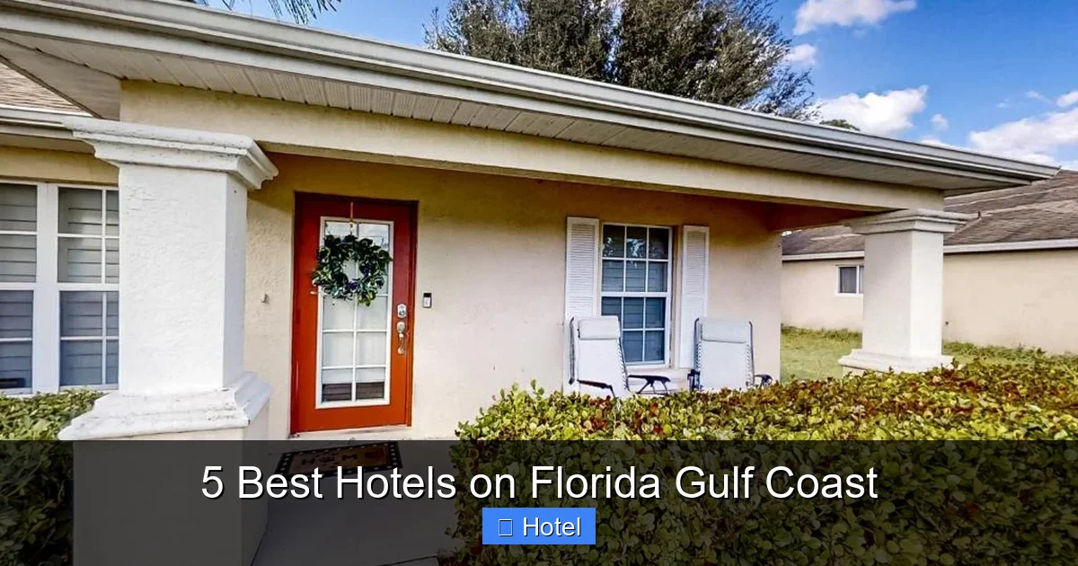 5 Best Hotels on Florida Gulf Coast