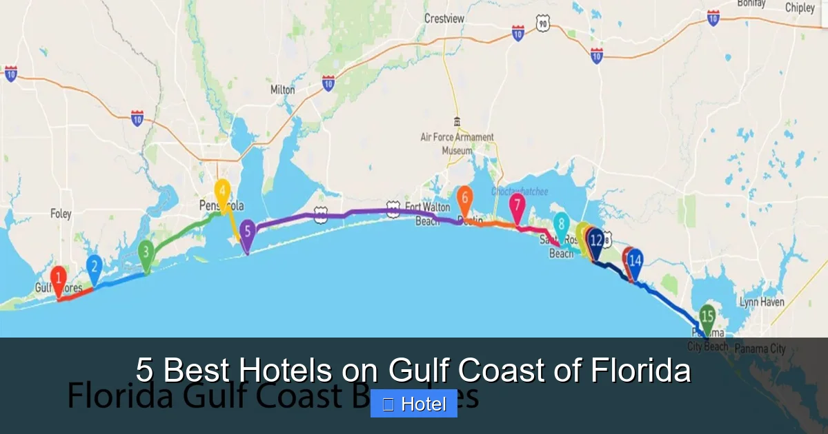 5 Best Hotels on Gulf Coast of Florida