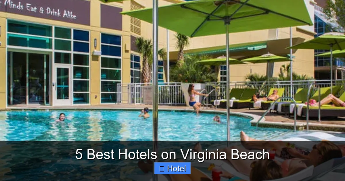 5 Best Hotels on Virginia Beach