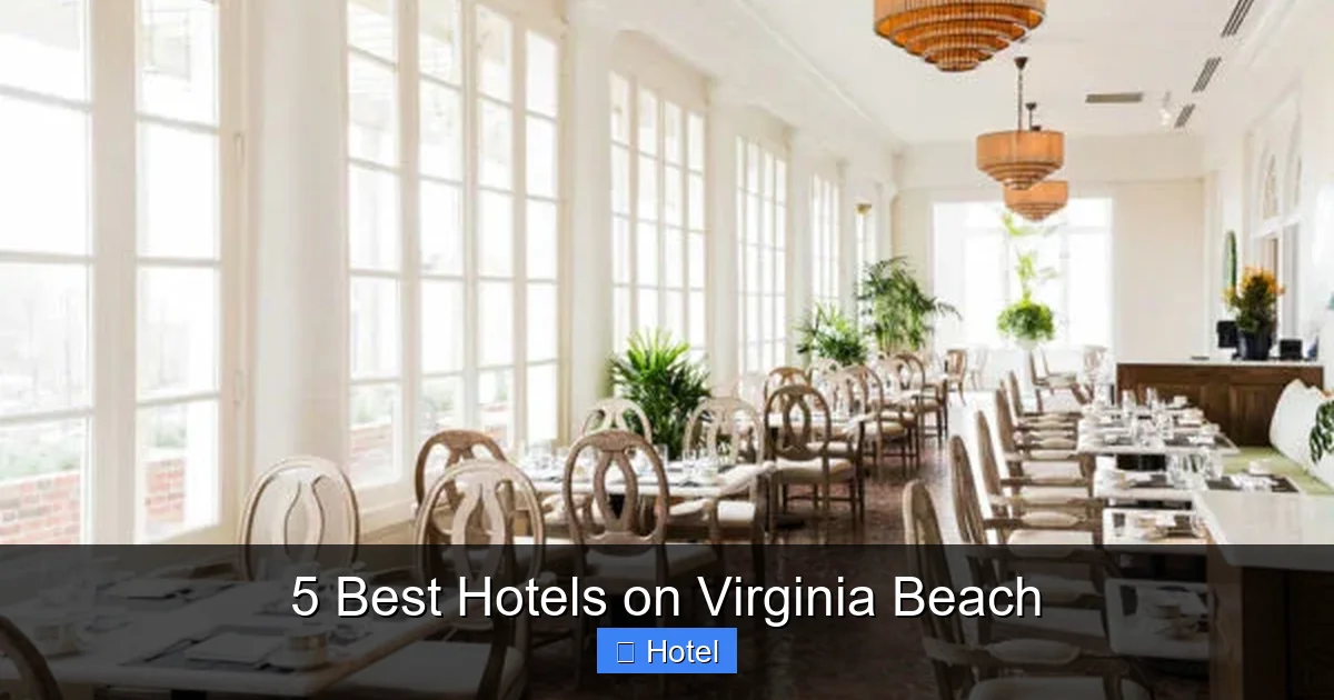 5 Best Hotels on Virginia Beach