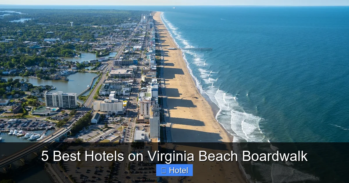 5 Best Hotels on Virginia Beach Boardwalk