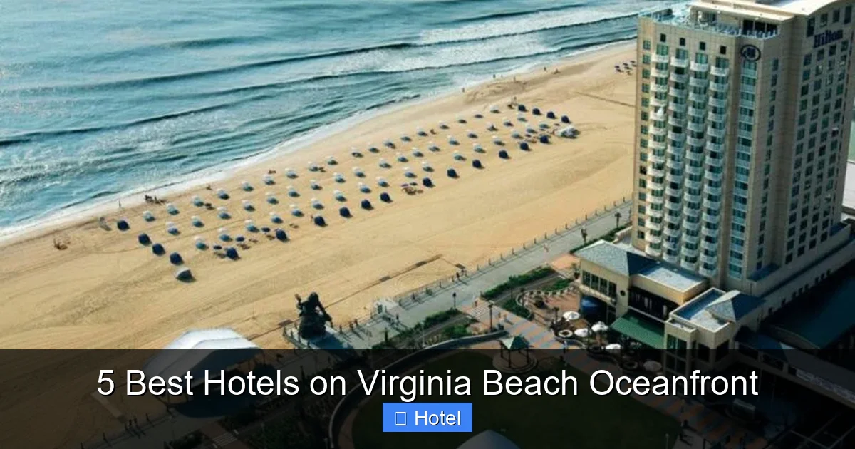 5 Best Hotels on Virginia Beach Oceanfront