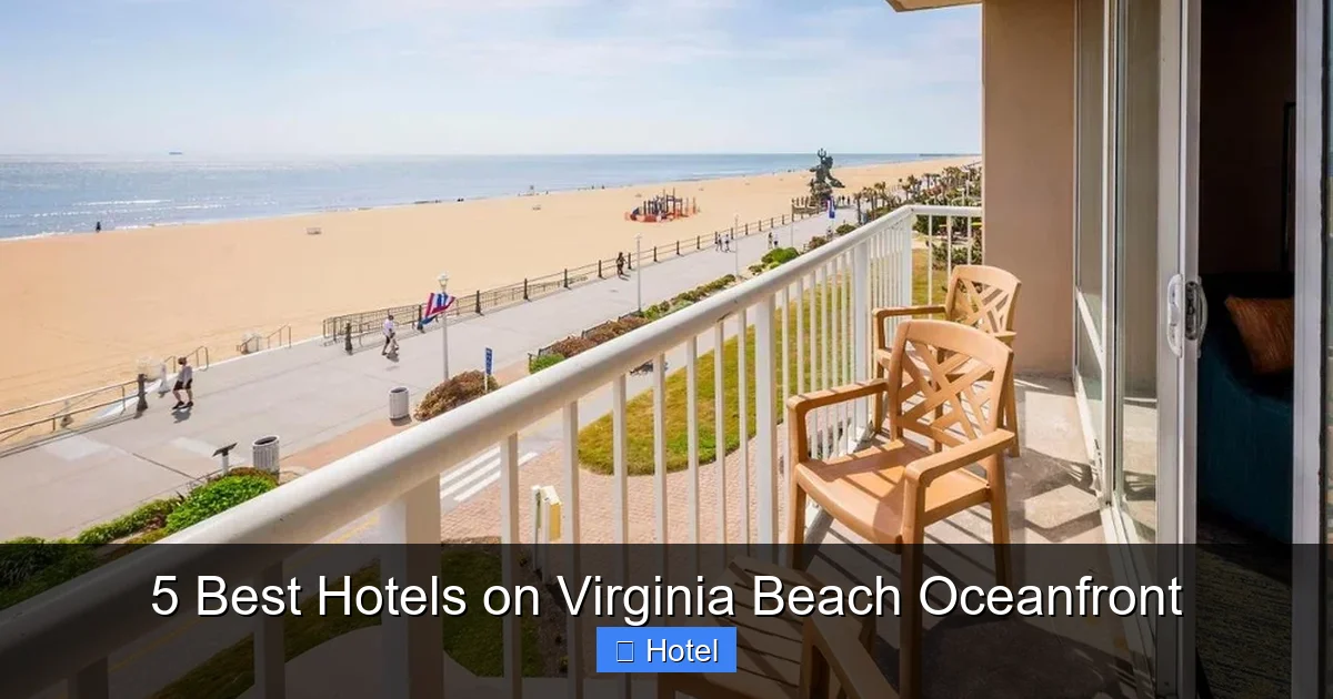 5 Best Hotels on Virginia Beach Oceanfront