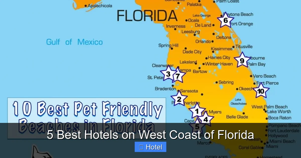 5 Best Hotels on West Coast of Florida