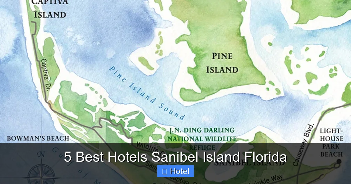 5 Best Hotels Sanibel Island Florida