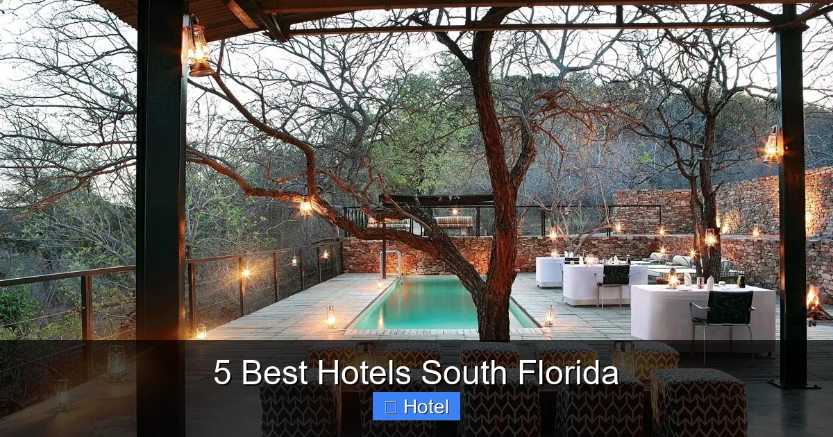 5 Best Hotels South Florida