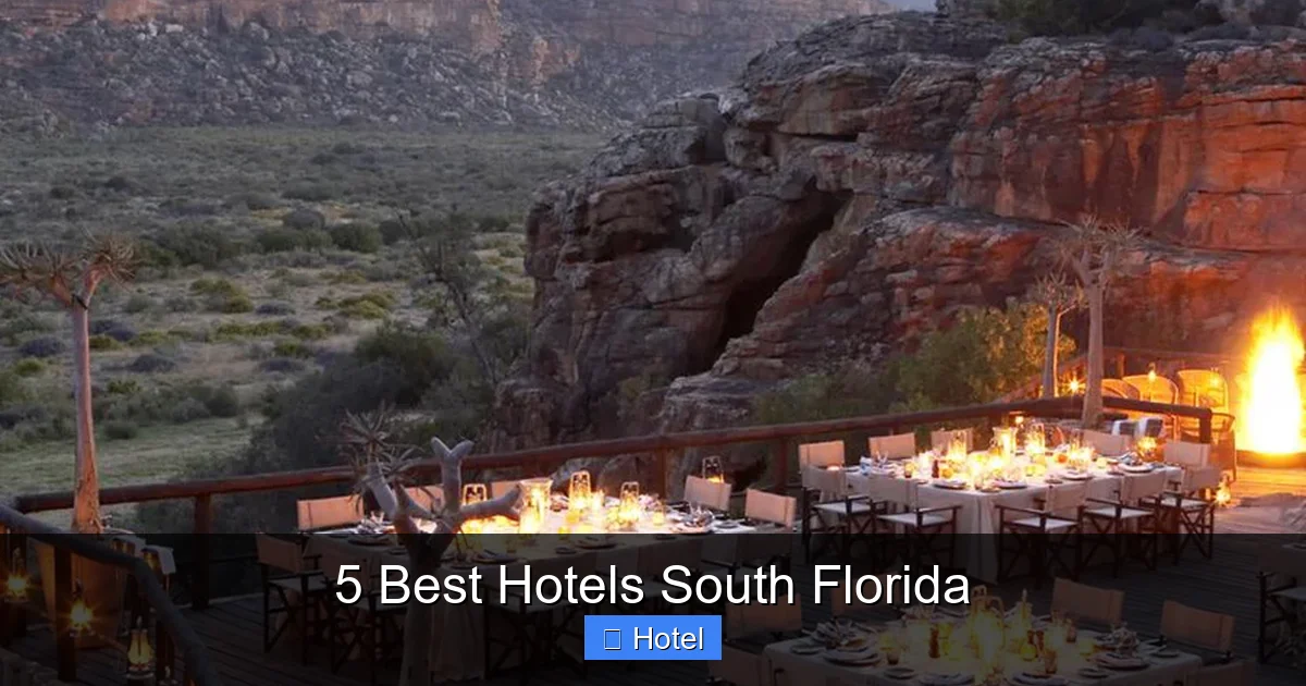 5 Best Hotels South Florida