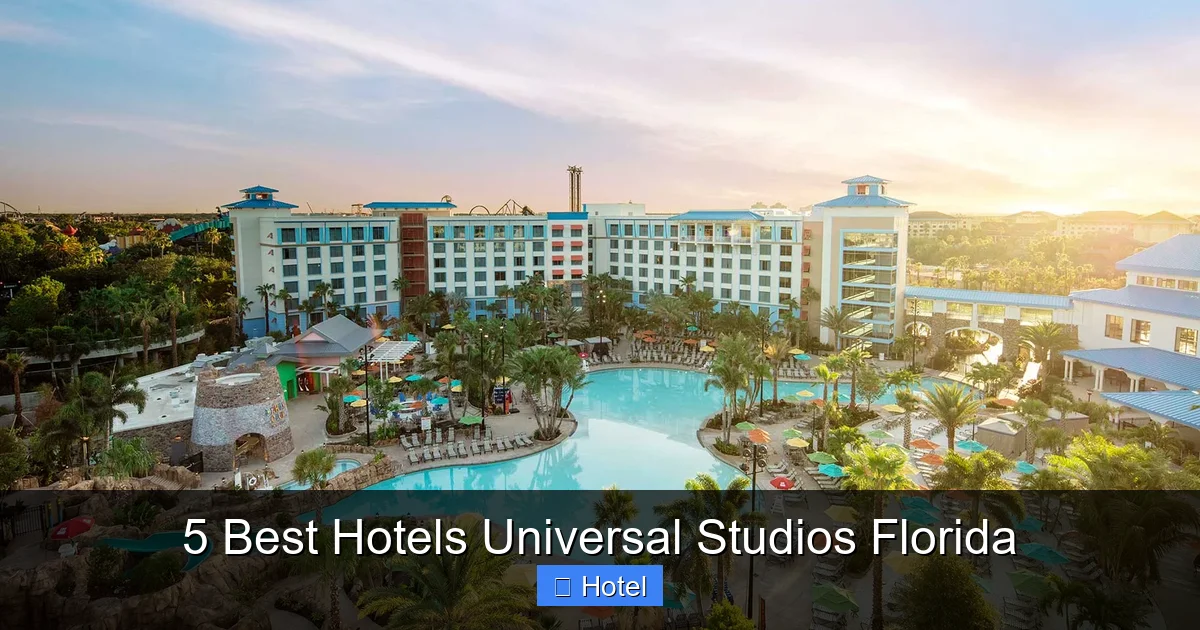 5 Best Hotels Universal Studios Florida