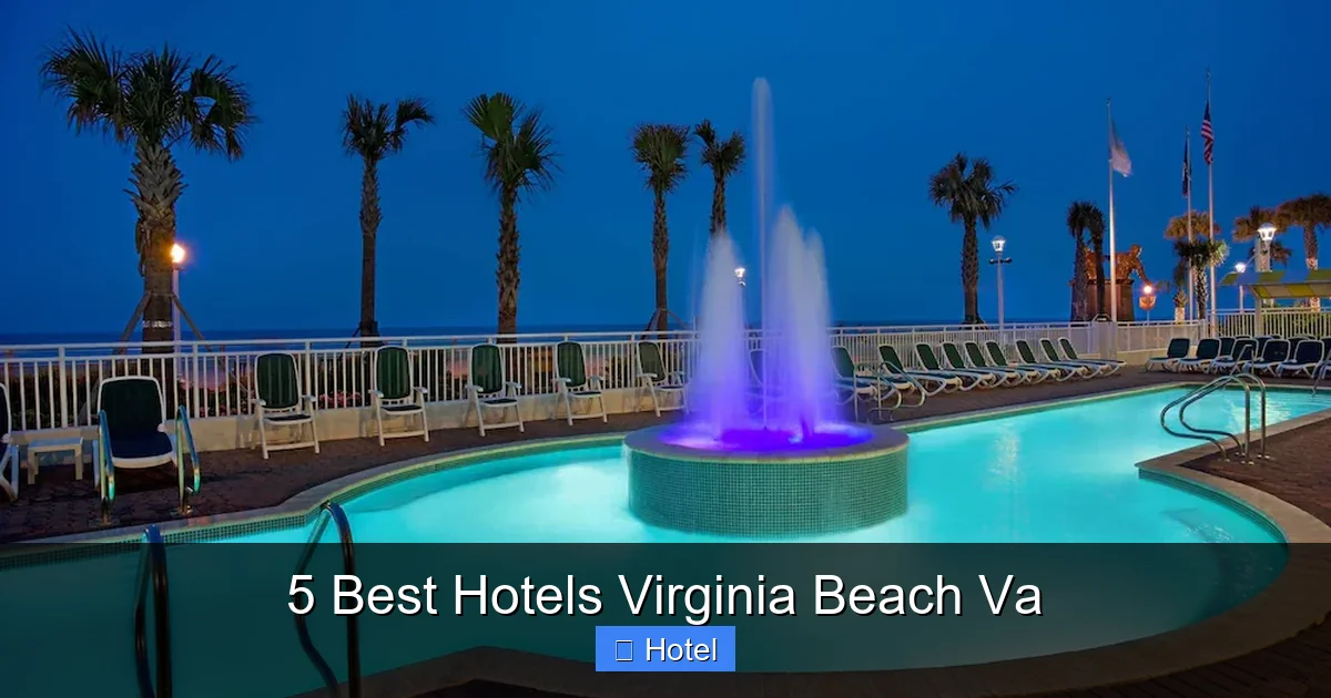 5 Best Hotels Virginia Beach Va